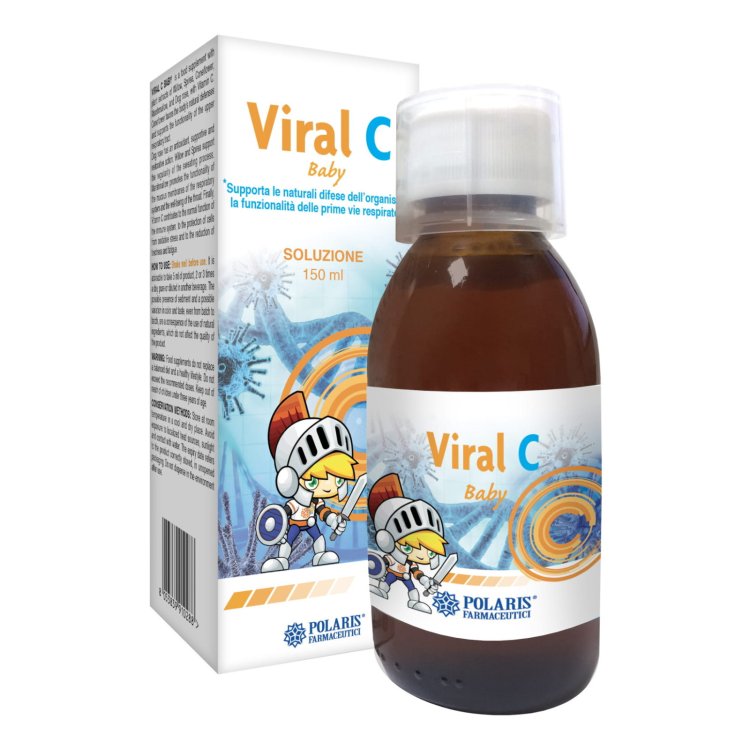Polaris Viral C Baby Integratore Alimentare per Difese Immunitarie 150ml