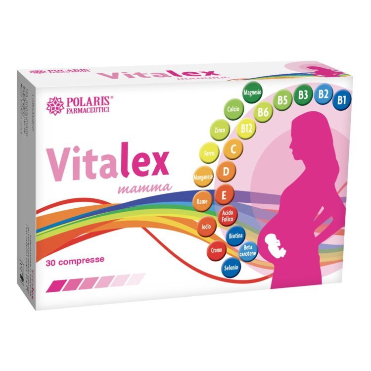 Polaris Vitalex Integratore Vitamine Minerali Gravidanza Allattamento 30 Compresse