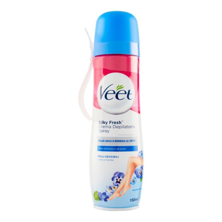 Veet Crema Depilatoria Spray Pelli Sensibili 150ml