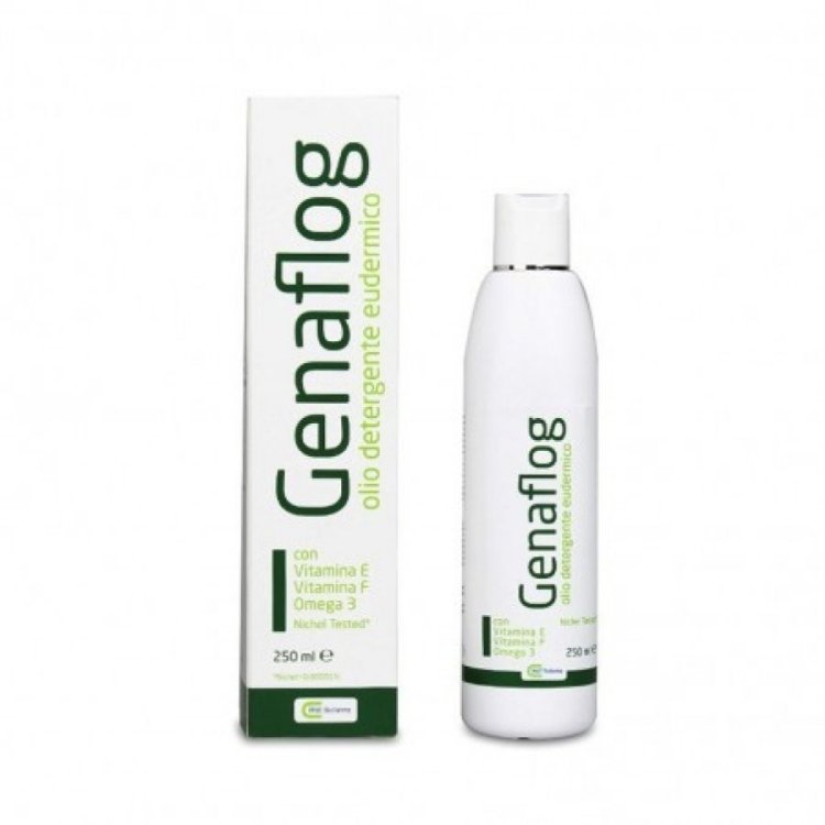 Rne Biofarma Genaflog Olio Detergente per Pelli Irritate 250ml