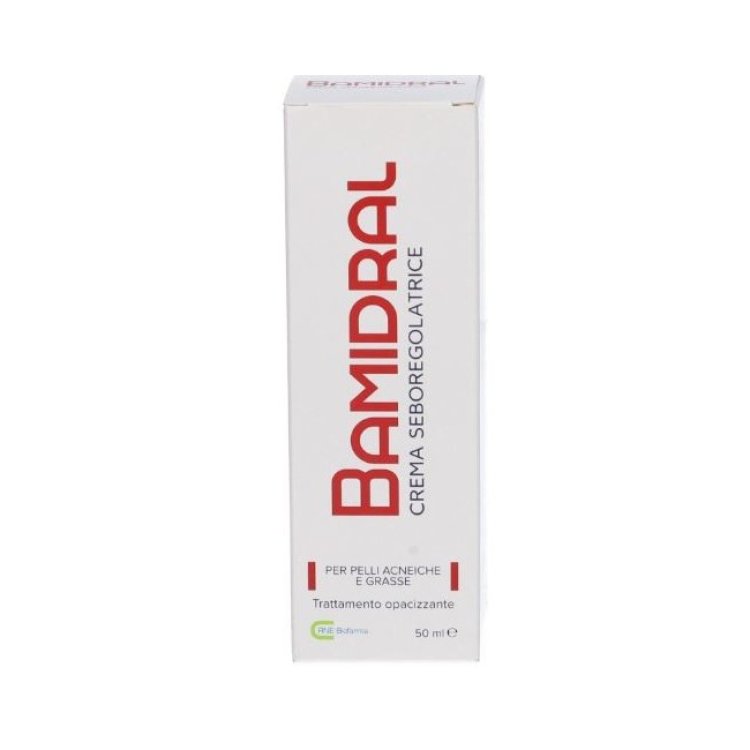 Rne Biofarma Bamidral Crema Seboregolatrice Opacizzante per Pelli Acneiche 50ml