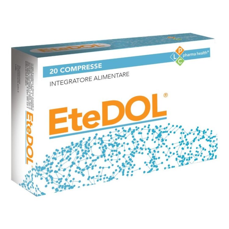 PLC Pharma Health Srl Etedol Integratore per Dolori Muscolari e Articolari, 20 Compresse PLC Pharma Health Srl Etedol Integratore per Dolori Muscolari e Articolari, 20 Compresse