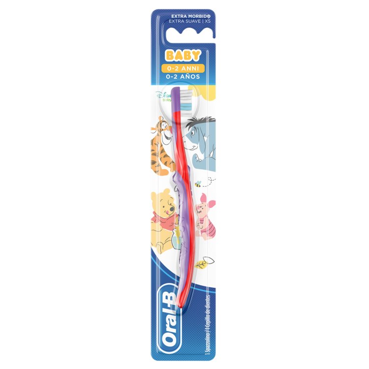 Oral-B Stages 1 Baby Spazzolino Manuale 0-2 Anni Winnie The Pooh Setole Morbide