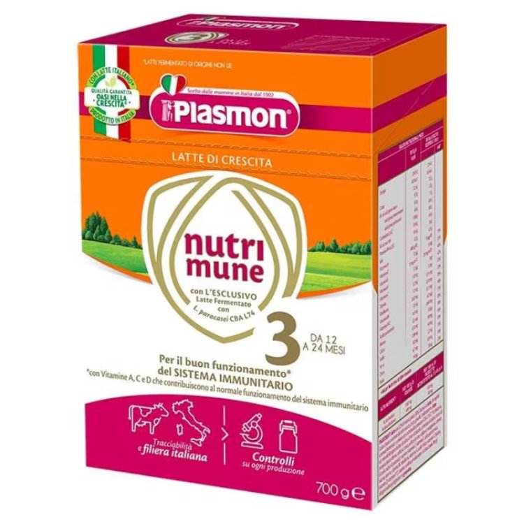 Plasmon Nutrimune Latte di Crescita in Polvere 700g