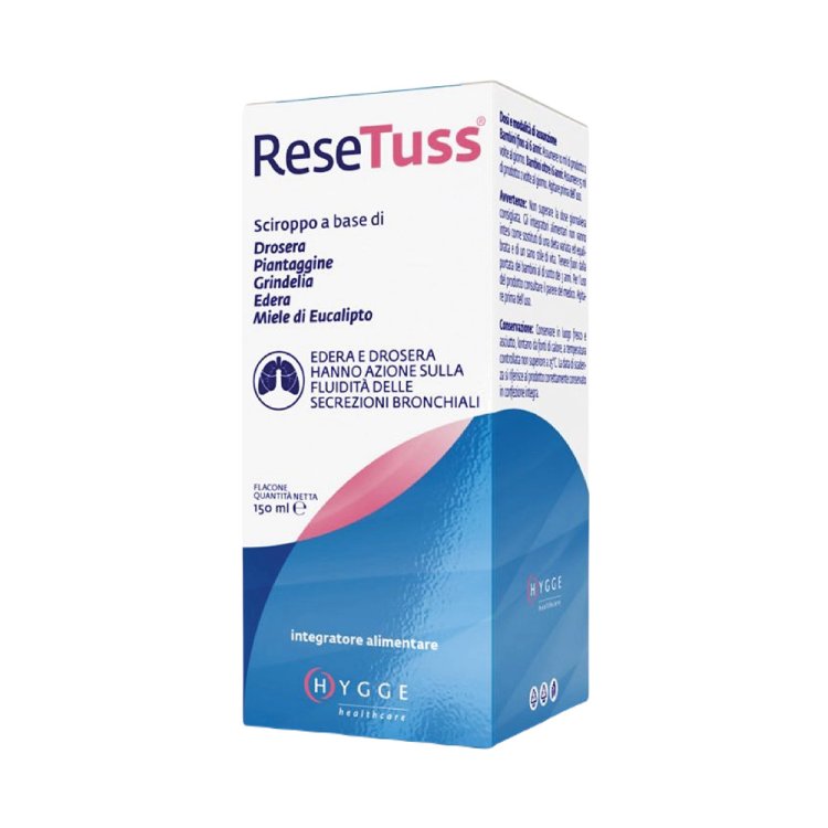 Hygge Healthcare Resetuss Bambini Sciroppo Calma Tosse 150ml