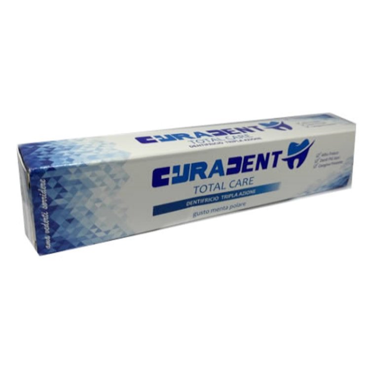 Curadent Dentifricio Total Care Tripla Azione Menta Polare 75 ml
