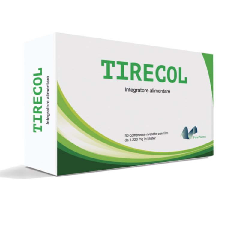 Fera Pharma Tirecol Integratore Alimentare per Colesterolo e Tiroide 30 Bustine