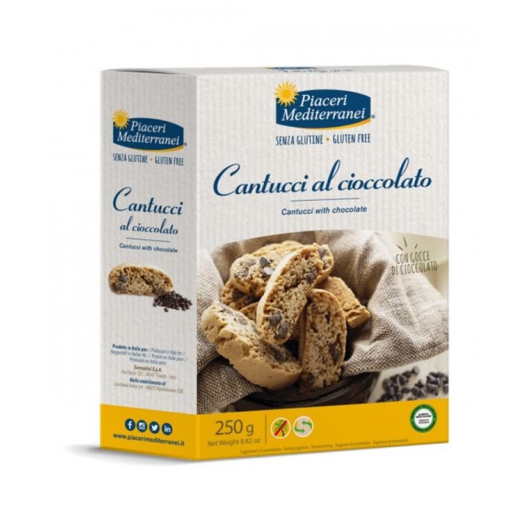 Eurospital Piaceri Mediterranei Cantucci al Cioccolato Senza Glutine 250g