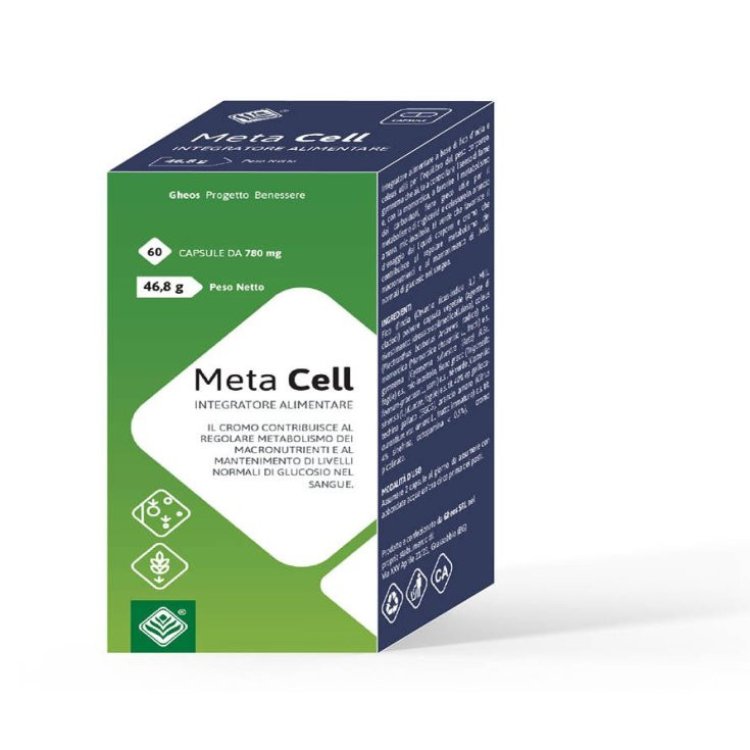 Gheos Meta Cell Capsule Integratore per Metabolismo 60cps