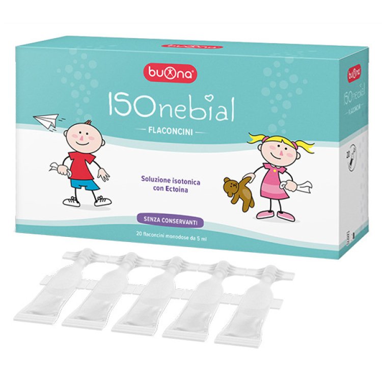 Buona Isonebial Soluzione Isotonica per Naso in Flaconcini 20x5ml Buona Isonebial Soluzione Isotonica per Naso in Flaconcini 20x5ml
