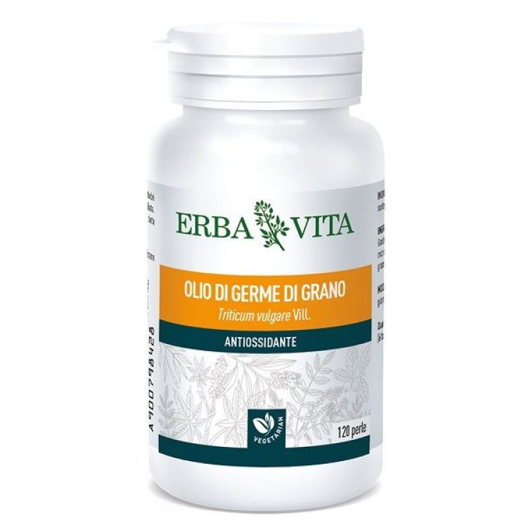 Erba Vita Olio di Germe di Grano Antiossidante 120 Perle
