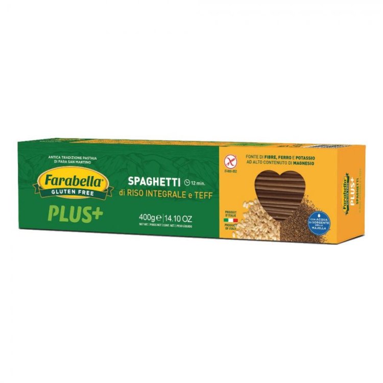 Farabella Spaghetti Riso Integrale e Teff Senza Glutine 400g