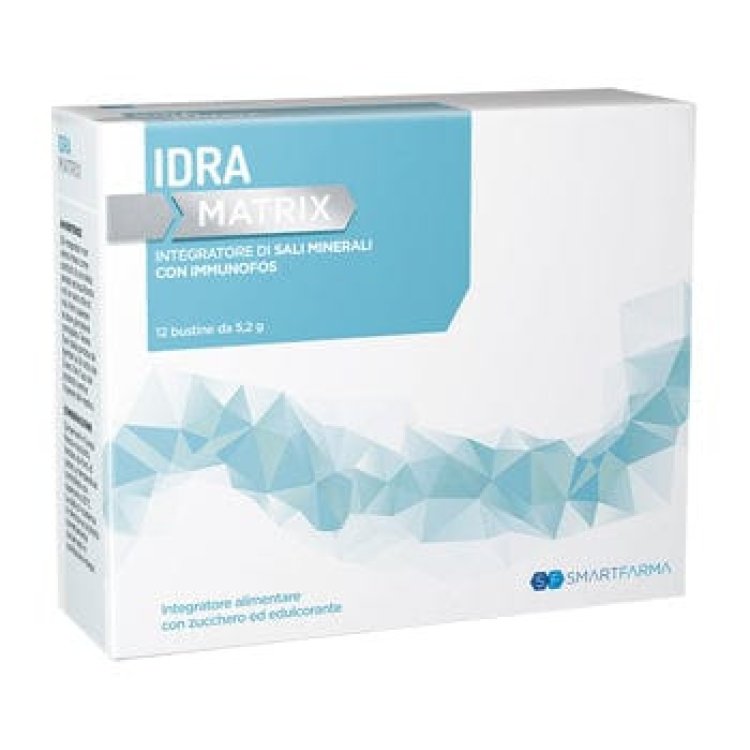 Smart Farma Idra Matrix Integratore Sali Minerali con Zinco 12 Bustine