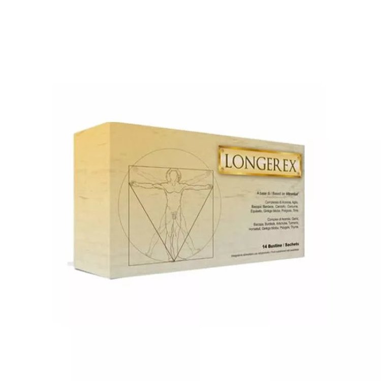 Sage Pharma Longerex Integratore per Elasticit&agrave; Cutanea 30 Bustine