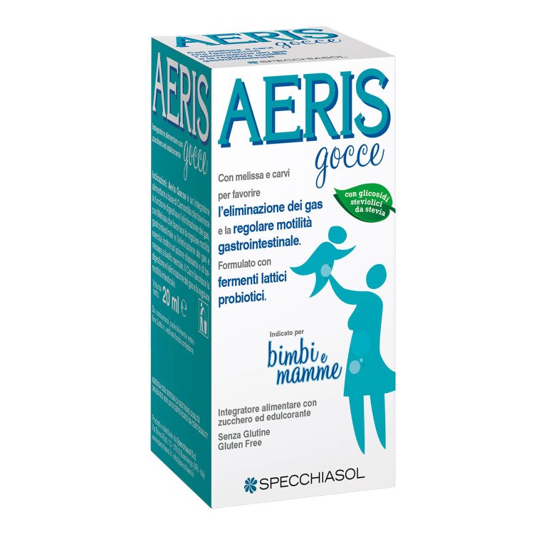 Specchiasol Aeris Gocce Integratore per Digestione e Gas - 20ml Specchiasol Aeris Gocce Integratore per Digestione e Gas - 20ml