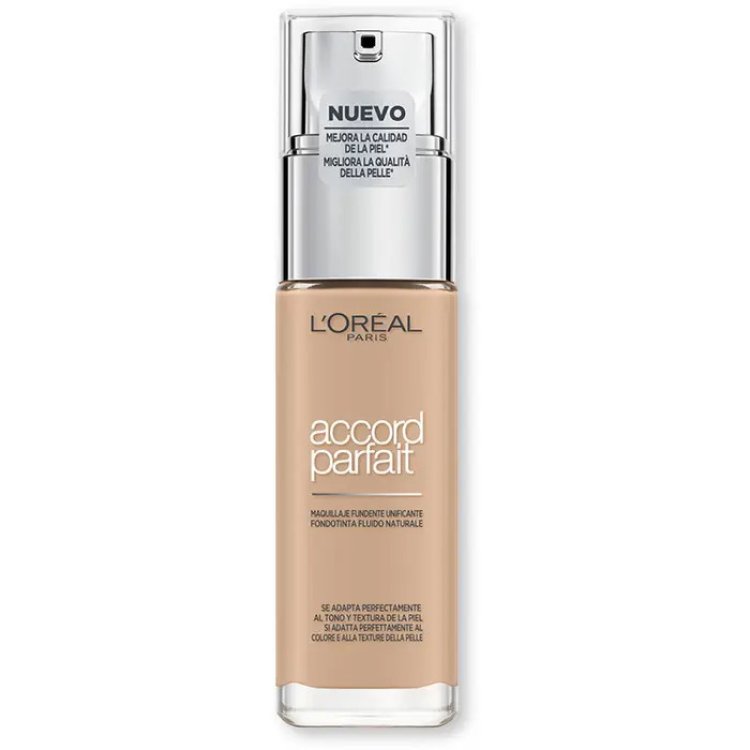 L'Oreal Paris Accord Parfait Fondotinta Liquido 2N Vanille 30ml L'Oreal Paris Accord Parfait Fondotinta Liquido 2N Vanille 30ml