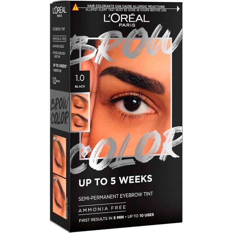 L'Oreal Paris Brow Tattoo Tinta Sopracciglia Marrone Chiaro Definite 1 Pezzo L'Oreal Paris Brow Tattoo Tinta Sopracciglia Marrone Chiaro Definite 1 Pezzo