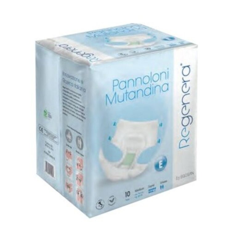 Regenera Pannolone Mutandina Incontinenza Medium Super 10 Pezzi