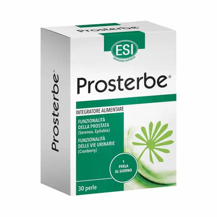 Esi Prosterbe Integratore Alimentare per Prostata e Vie Urinarie, 30 Perle
