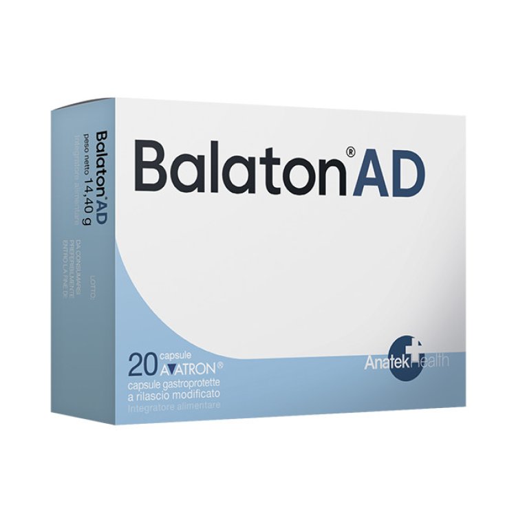 Anatek Health Italia Balaton AD Integratore per Rilassamento 20 Capsule