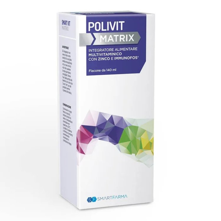Smart Farma Polivit Matrix Integratore Multivitaminico Sistema Immunitario 140ml