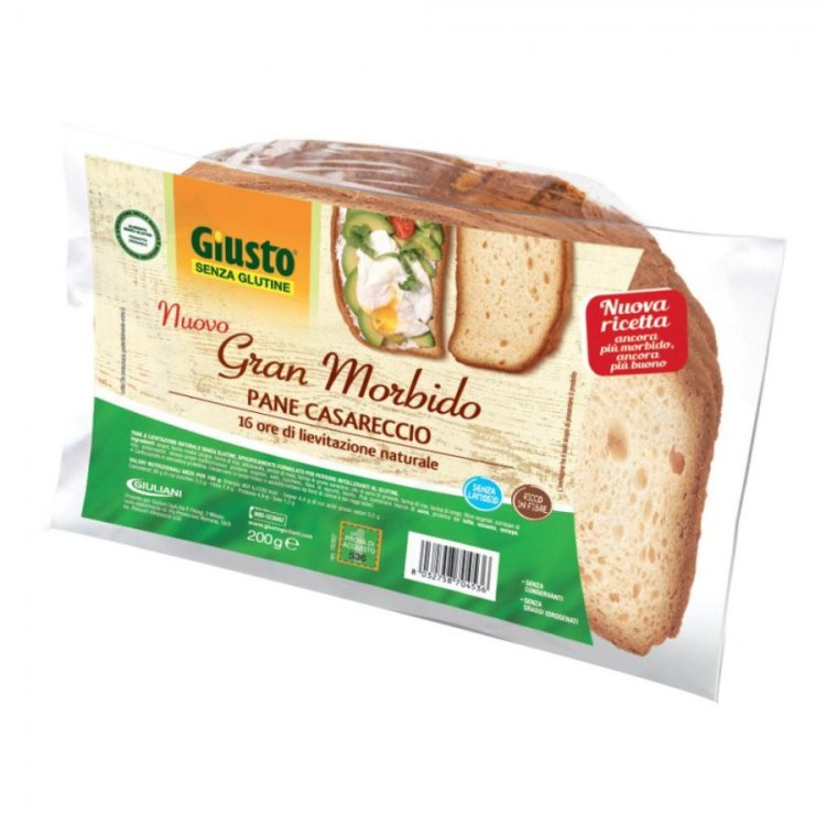 Giuliani Giusto Pane Casareccio Gran Morbido Senza Glutine 200g