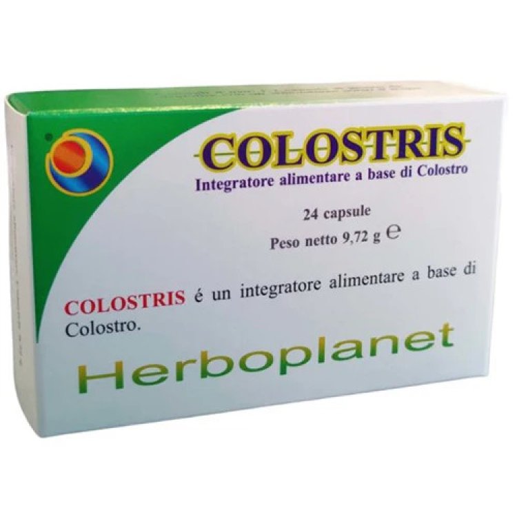 Herboplanet Colostris Integratore Sistema Immunitario Colostro Bovino 24 Capsule Herboplanet Colostris Integratore Sistema Immunitario Colostro Bovino 24 Capsule