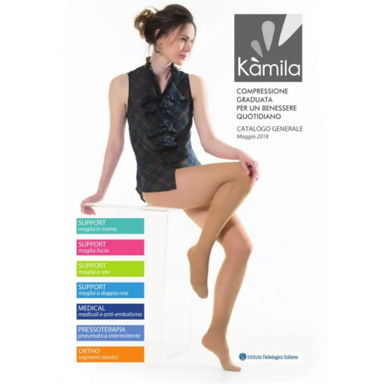 Kamila Glamour 70 Collant Microfibra Nero Taglia 2