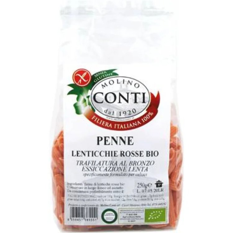 Difass International Primaly Mezze Penne Lenticchie Rosse Senza Glutine 250g Difass International Primaly Mezze Penne Lenticchie Rosse Senza Glutine 250g
