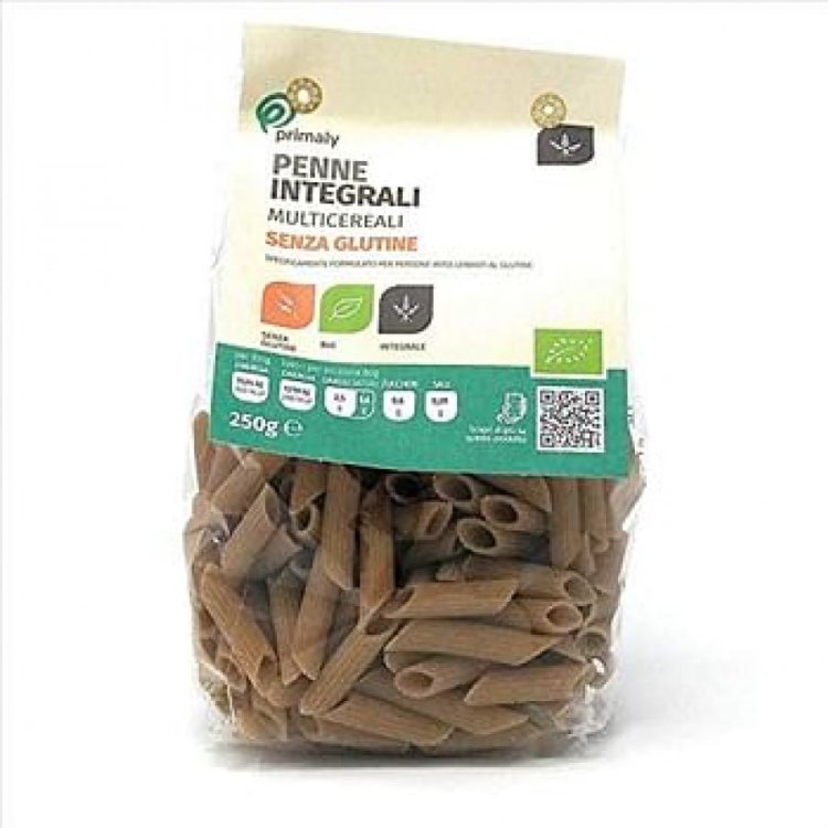 Primaly Penne Integrali Multicereali Bio Senza Glutine 250g
