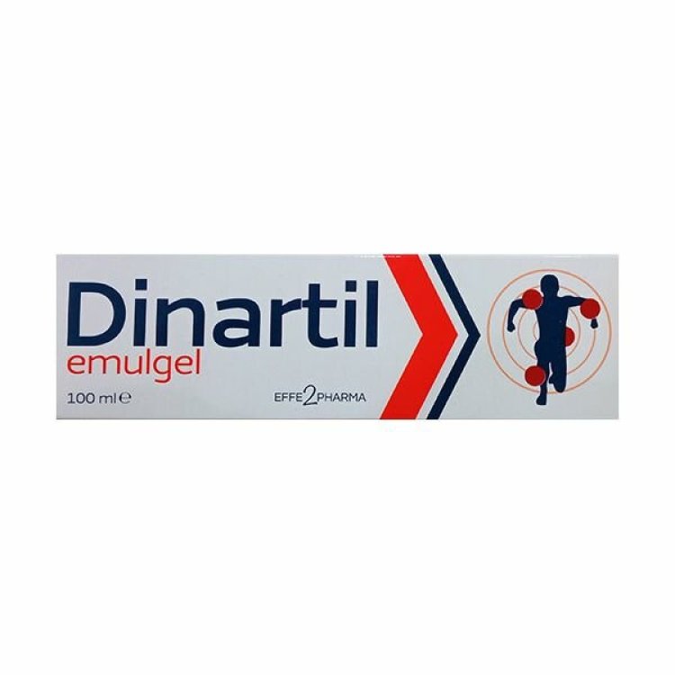 Effe2pharma Dinartil Emulgel Parafarmaco per il Corpo 100ml