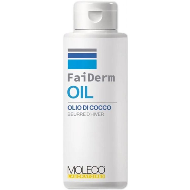 Moleco Laboratoires Faiderm Oil Olio di Cocco Bio Idratante 100ml