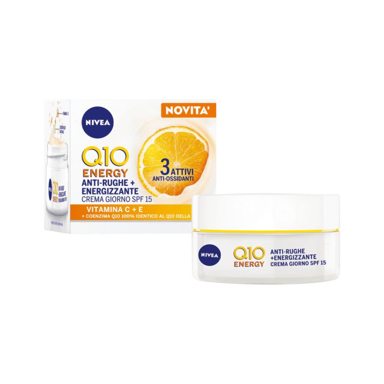 Nivea Q10 Energy Crema Viso Antirughe Energizzante SPF15 50ml