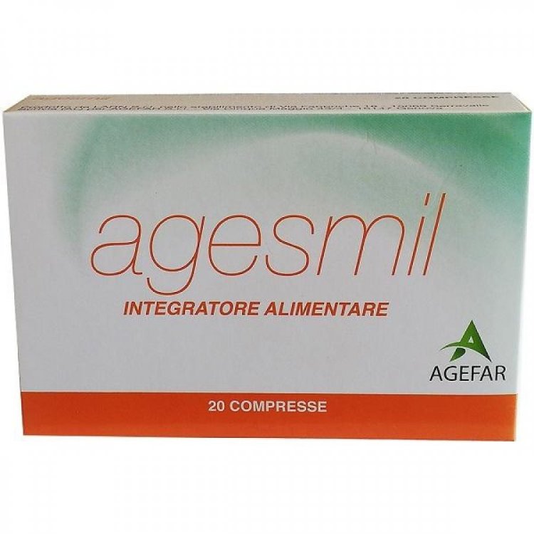 Agefar Agesmil Integratore per Microcircolo e Circolazione Venosa 20 Compresse