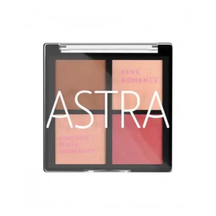 Astra Pink Romance Palette Viso 02: Contour Blush Illuminante