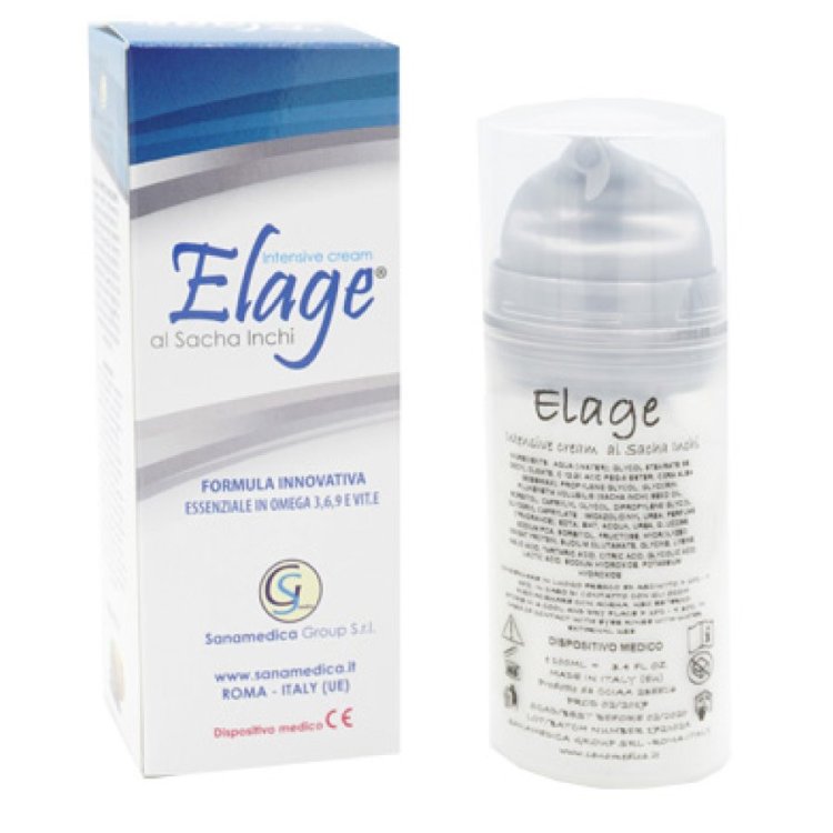 Sanamedica Elage Crema Intensiva al Sacha Inchi per Pelle Secca 100ml