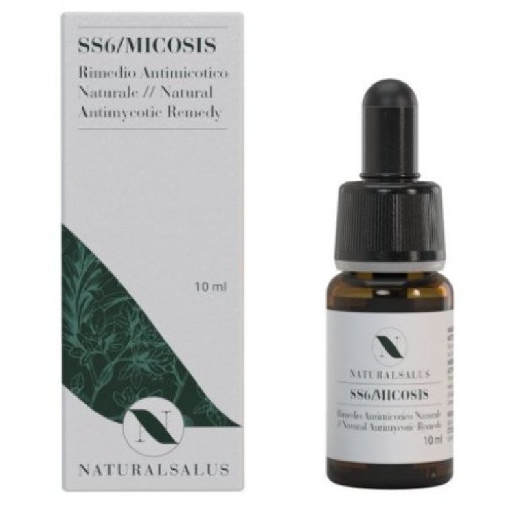 Naturalsalus SS6 Micosis Soluzione Cutanea Antimicotica Naturale 10 ml