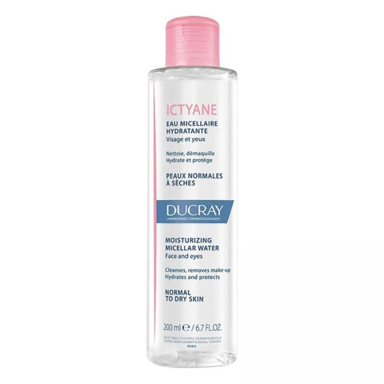 Ducray Ictyane Acqua Micellare Idratante Viso e Occhi 200ml