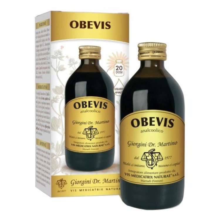 Giorgini Obevis Integratore Liquido Vegano per Controllo Peso 200ml Giorgini Obevis Integratore Liquido Vegano per Controllo Peso 200ml