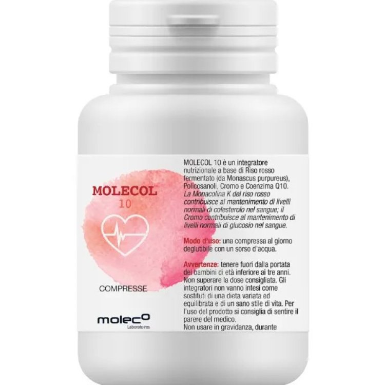 Moleco Laboratoires Molecol Integratore Antiossidante 10 Compresse