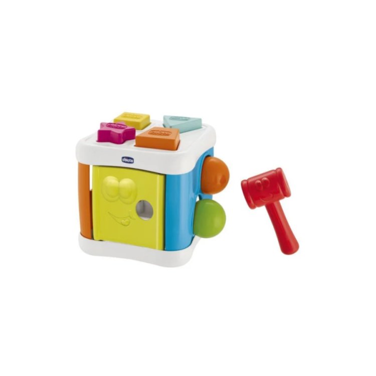 Chicco Gioco 2in1 Cubo Incastra e Martella