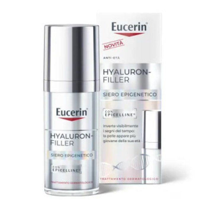 Eucerin Hyaluron-Filler Vitamin C Booster Siero Viso Anti-Et&agrave; 3x8ml