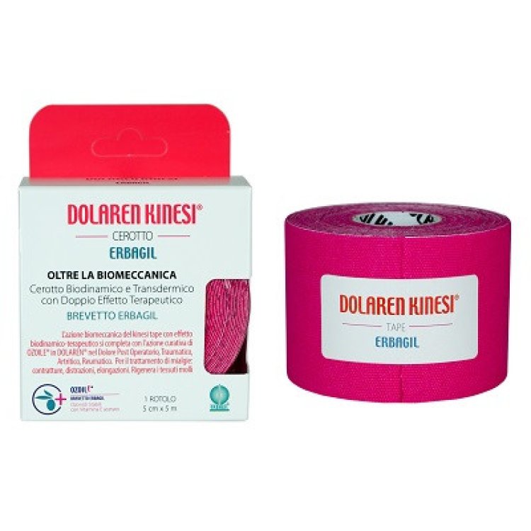 Dolaren Kinesi Emulgel Cerotto Terapeutico Fucsia 5x5 M