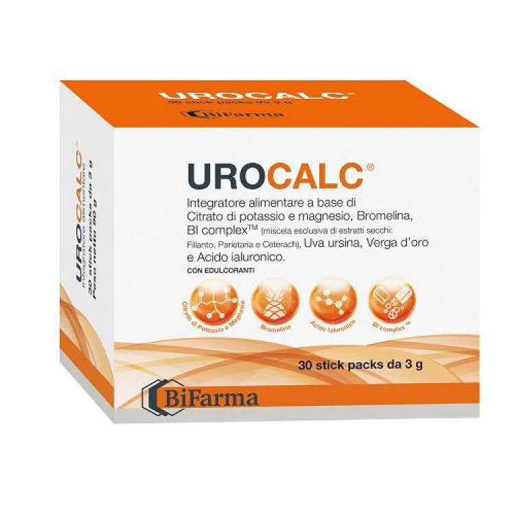 S.F. Group Urocalc Integratore per Benessere Vie Urinarie 30 Bustine S.F. Group Urocalc Integratore per Benessere Vie Urinarie 30 Bustine