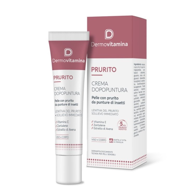 Dermovitamina Prurito Insetti Trattamento Dopo Puntura 15ml