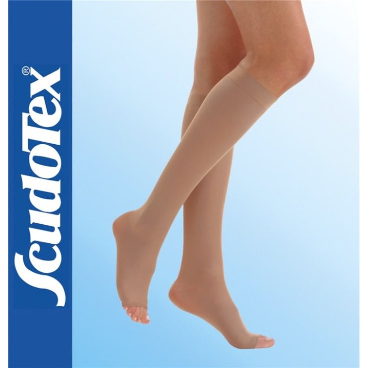 Scudotex Gambaletto K2 Microfibra Punta Aperta Beige Taglia 5