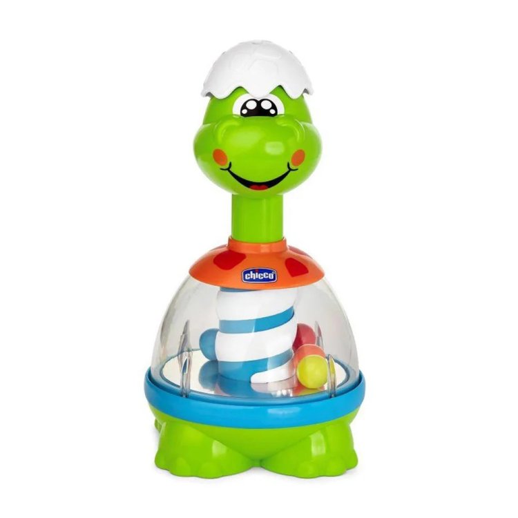 Chicco Gioco Trottola Dino Dinosauro per Bambini