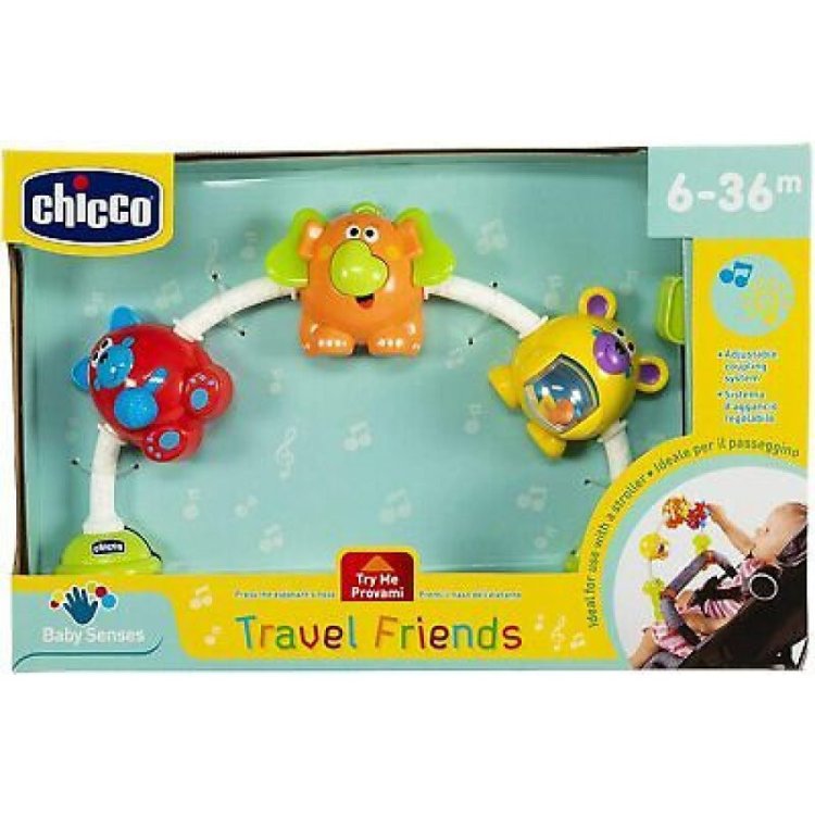 Chicco Gioco Passeggio Viaggio con Melodie e Attività Manuali Chicco Gioco Passeggio Viaggio con Melodie e Attività Manuali