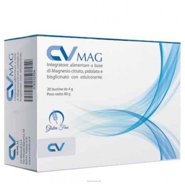 Cv Medical Cv Mag Integratore Magnesio per Dolori Pelvici 20 Bustine