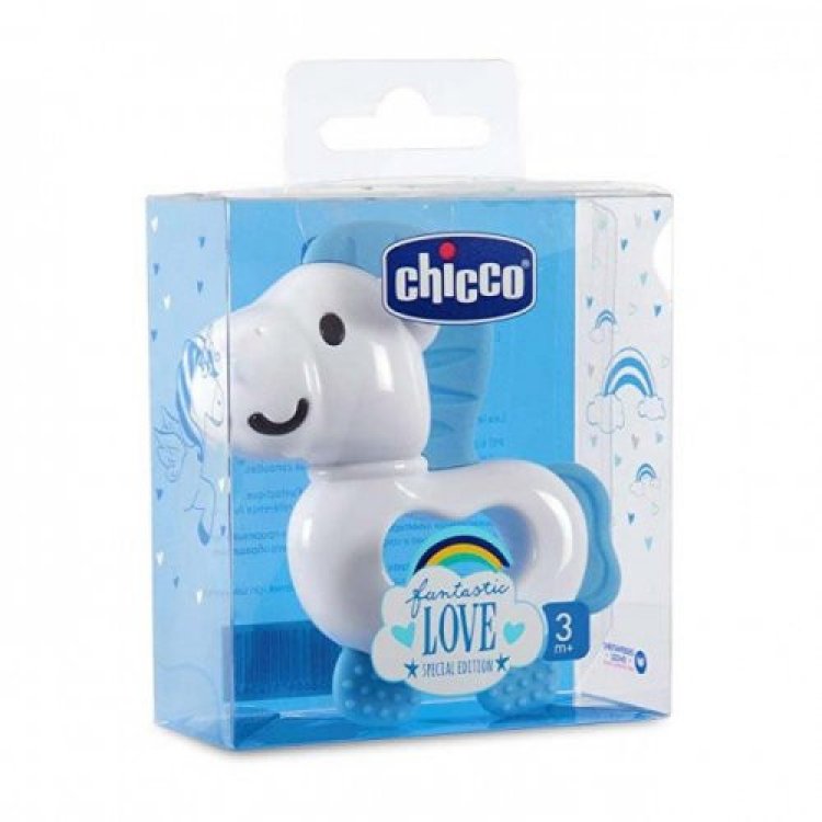 Chicco Massaggiagengive Pony Fantastic Love Dispositivo Medico Rosa o Azzurro